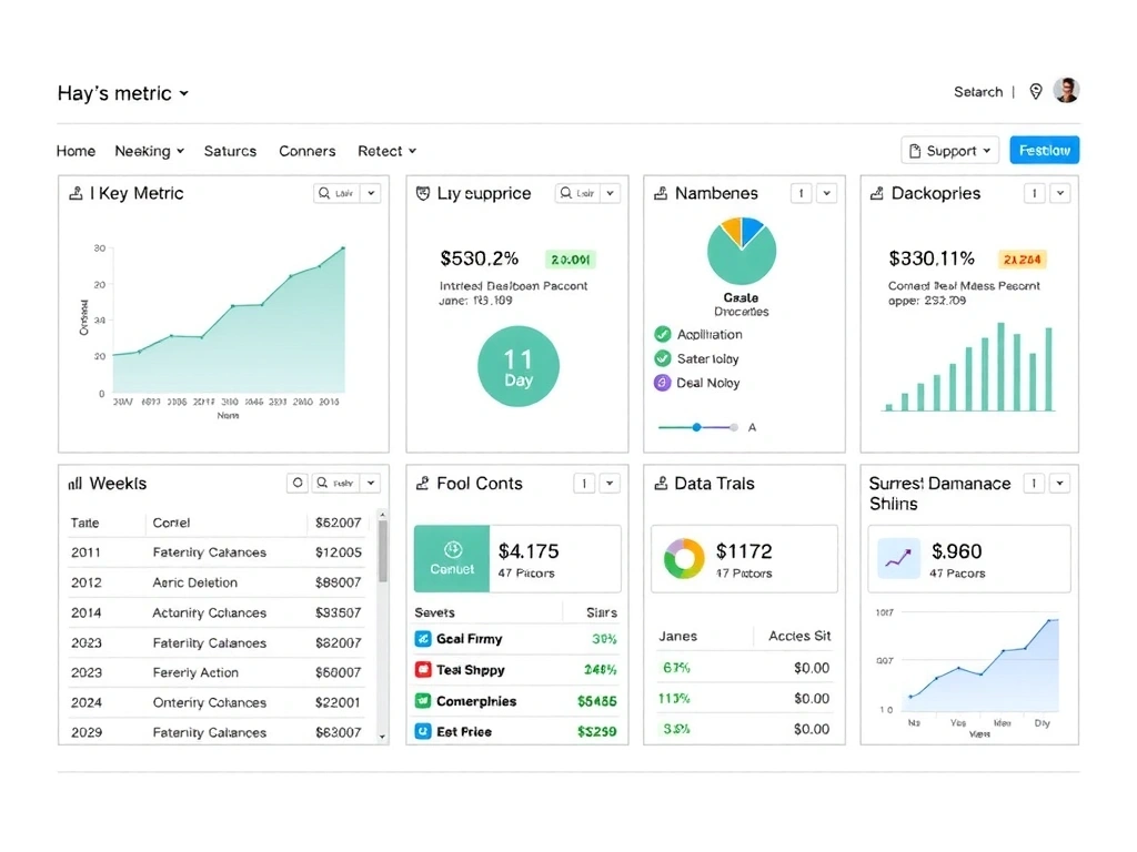 Dashboard Wireframe Pivot