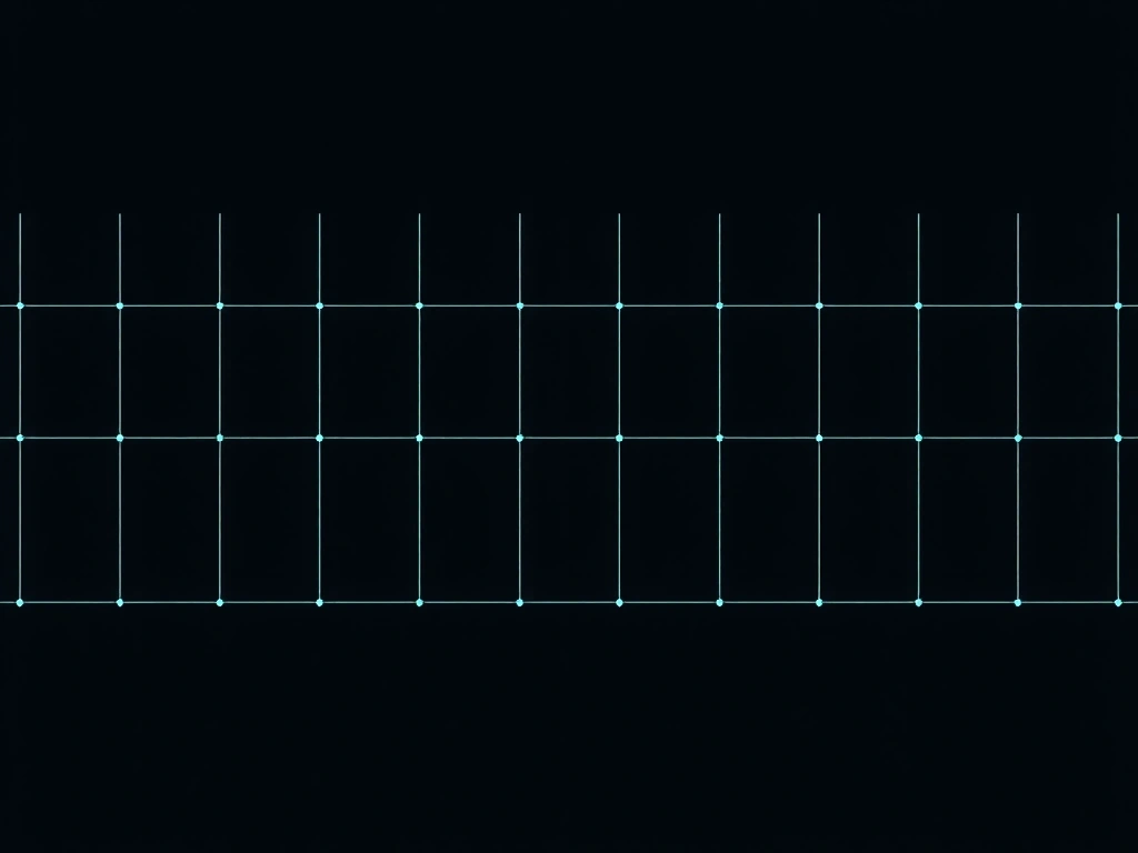 Technical blueprint grid